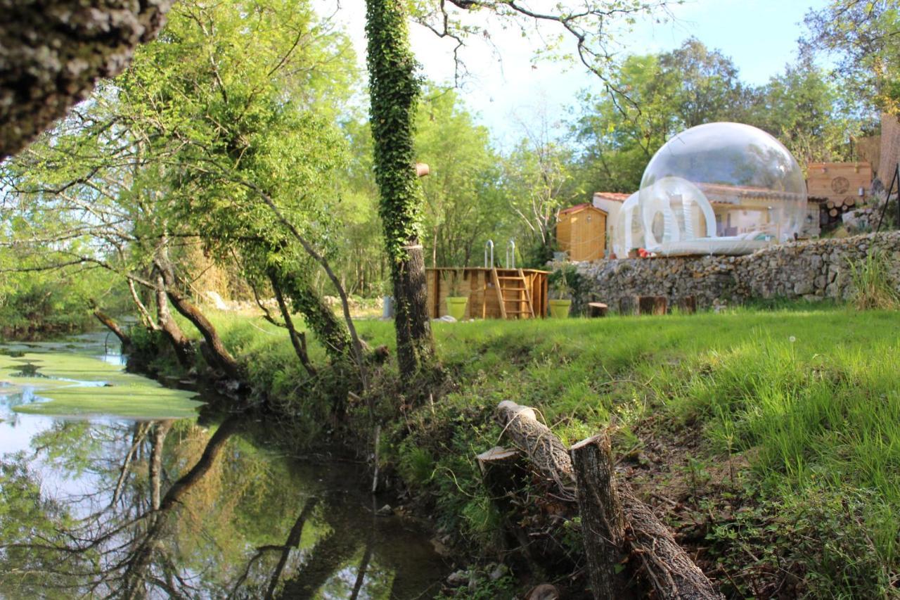 La Bulle Etoile Hotel Allegre Les Fumades Exterior photo